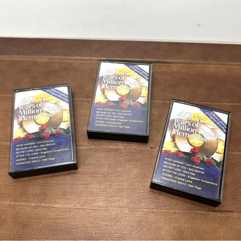 40 Years of Million Dollar Memories, 3 Cassette Tapes,‎ Reader's Digest
